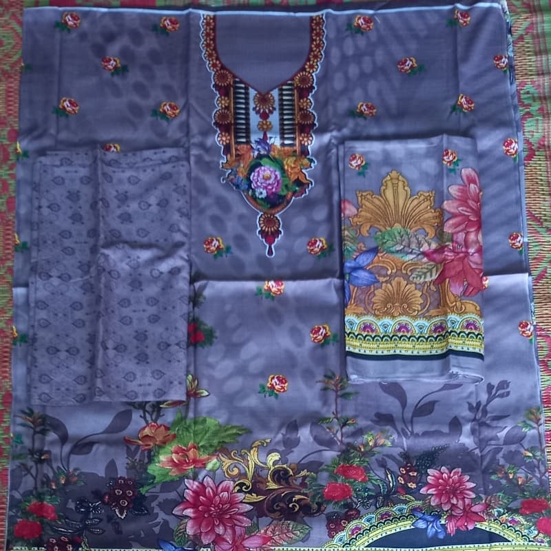 Marina print Collection with same dupatta &trouser