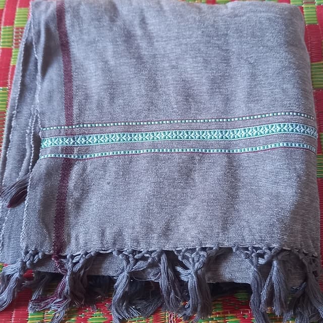 Men velvet shawl